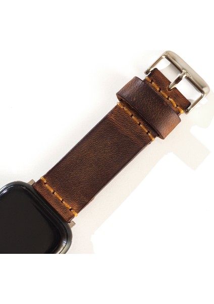 Apple Watch Deri Kordon 42/44/45 mm mm - Hakiki Deri / El Yapımı