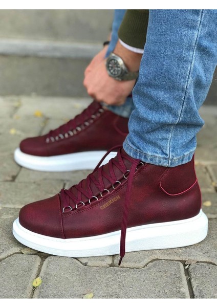 CH258 Cbt Roma Erkek Bot Bordo modelleri
