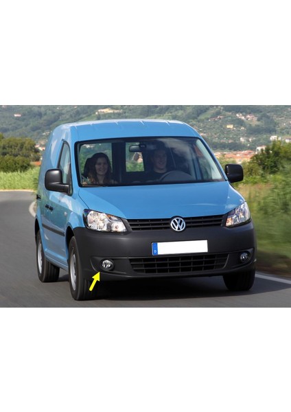 Vw Caddy 2011-2015 Sağ Sis Farı Çerçevesi Kapağı 2K5853666A