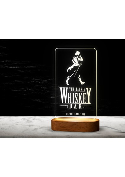 Kişiye Özel Bar Tasarımlı LED Lamba, Gece Lambası, Ev Dekorasyonu, Işıklı Pleksi Biblo-22 fiyatları