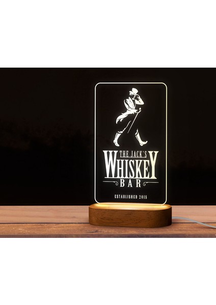 Kişiye Özel Bar Tasarımlı LED Lamba, Gece Lambası, Ev Dekorasyonu, Işıklı Pleksi Biblo-22 fırsatları