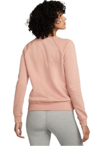 Kadın Sweatshirt Nike Nsw Essntl Polar Gx Crew Kirli Pembe BV4112 609 modelleri