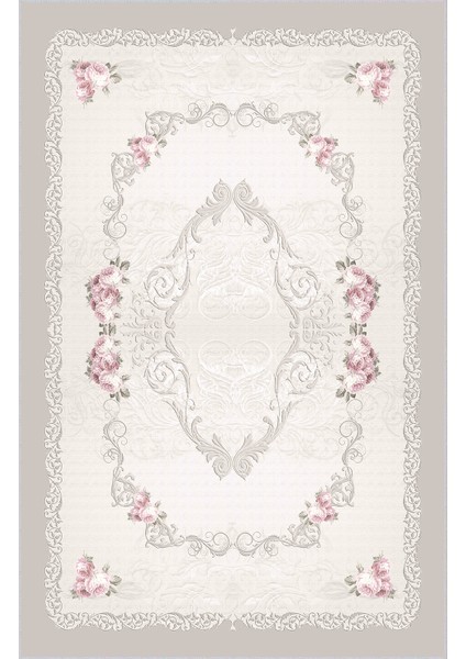 Dijital Baskı Yıkanabilir Kaymaz Taban Salon Halısı RVG0661 fiyatları