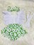 Kız Bebek Slopet Yeşil Çiçek Bandana ve Çorap Set10 1