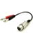 BK Teknoloji 3-Pin Xlr Dişi To 2 x 1/4 ''6.35MM Mono Erkek Trs Y Kablo - 30CM 1