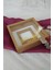 Ledli 25X25 cm Fotoğraf Bölümlü Bambu Verda Anı Çerçevesi-6 cm Derinlikli Anı Çerçevesi 2