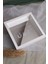 25X25 cm Verda Anı Gümüş Zemin Çerçevesi-6 cm Derinlikli Anı Çerçevesi Gül Kutusu 3