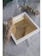 25X25 cm Verda Anı Gold Zeminli Isimli Çerçevesi-7 cm Derinlikli Anı Çerçevesi Gül Kutusu 2