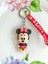 Minnie Mouse Silikon Anahtarlık - Kırmızı 1