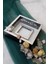 Ledli 25X25 cm Fotoğraf Bölümlü Siyah-Gümüş Renk Verda Anı Çerçevesi-6 cm Derinlikli Anı Çerçevesi 2