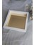 25X25 cm Verda Anı Gold Zemin Çerçevesi-6 cm Derinlikli Anı Çerçevesi Gül Kutusu 3