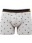 Erkek Baskılı Gri Boxer 0910713-82816 1