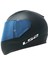 Rapıd 2 Mat Siyah Fullface Motosiklet Kaskı Mavi Camlı 1