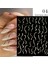 3D Reflektif Efekt Nail Art Sticker Model - 4 (55881-4) 3