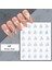 3D Reflektif Efekt Nail Art Sticker Model - 11 (55881- 11) 2