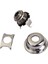 6.35MM 1/4 '' Caster Guitar Chrome Için Mono Çıkış Soket Plakası (Yurt Dışından) 3