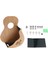 Pratik Ukulele Uke Ekran Duvar Montaj Müzik Mağazası Okulu Için Standı Rafı Sol (Yurt Dışından) 2