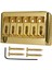 Tremolo Olmayan Sert Kuyruk Köprü Eyer Gitar Köprüsü Için 6 Dize Gitar Krom Gümüş (Yurt Dışından) 2
