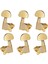 Akustik Elektro Gitar Dize Tuning Pegs Makine Kafaları Tuner 3L3R Altın (Yurt Dışından) 1