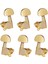 Akustik Elektro Gitar Dize Tuning Pegs Makine Kafaları Tuner 3L3R Altın (Yurt Dışından) 2