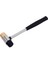Fret Çekiç 7/8 "çap Kafası -Uhmw ve Pirinç Kafa Gitar Luthier Hammer Sarı (Yurt Dışından) 2