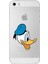 Apple iPhone 5s Uyumlu Kapak Donald Duck Tasarımlı Şeffaf Silikon Kılıf 1