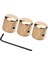 3 Adet Metal Gitar Ses Topuzları Gitarlar Elektro Gitar & Bas Için Kontrol Düğmeleri (Yurt Dışından) 5