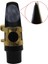 8pcs Alto Saksafon Sax Soxpiece Yamalar Pedler Yastıklar 0.3mm Beyaz (Yurt Dışından) 3
