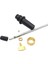 Endpin Kauçuk Ucu ile 3/4-4 / 4 Cello Uygulama Tailpiece End 50CM (Yurt Dışından) 3