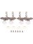 1R1L Gitar Tuning Pegs Makine Kafası 4 Dize Puro Kutusu Ukulele Gitar Için (Yurt Dışından) 5