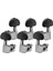 Tamamen Kapalı Gitar Dize Tuner Tuning Pegs Gitar Aksesuarı Için 3R3L (Yurt Dışından) 1