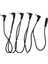 1 - Elektro Gitar Etkisi Pedalları Splitter 9 V Güç Kaynağı Kablosu Kordon 5 Yollu (Yurt Dışından) 4