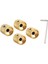 4 Adet Gitar Kontrol Knobs Lp, Tl, A ve B Potansiyometre Ses Kontrol Düğmesi (Yurt Dışından) 4