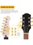 6 Parça Gitar Tuning Peg Düğme Tuner Makinesi Başları Çinko Alaşım Dikdörtgen (Yurt Dışından) 3