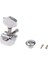 Sol Yırtılmış Gitar Tuning Pegs Makine Kafaları Dize Tuner Seti - Gümüş (Yurt Dışından) 1