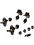 Yedek Ukulele 2R2L Tuning Pegs Tuners Puro Gitarları Için Tuner Anahtar Düğmesi (Yurt Dışından) 1