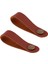 2 Adet Mikrofiber Deri Kayış Kancası Akustik Gitar Headstock Kravat Kahverengi (Yurt Dışından) 1