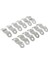 12 Adet / Paket Bas Davul Eki Çap 16/22 / 25MM Standı Braketi Tüp 22MM (Yurt Dışından) 4