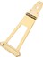 6 Dize Gitar Trapez Tailpiece Köprüsü Caz Archtop Değiştirme Altın (Yurt Dışından) 2