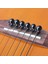 Siyah Gitar Köprü Uç Pimleri Kafatası Başkanı Akustik Gitarlar Için Şekilli Pimleri (Yurt Dışından) 2
