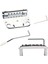 Gitar Değiştirmeleri Için Krom 6-Dize Gitar Köprü Tailpiece (Yurt Dışından) 1