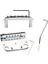Gitar Değiştirmeleri Için Krom 6-Dize Gitar Köprü Tailpiece (Yurt Dışından) 2