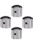 4x Metal Vidalı Sıkıştırma Knobs Elektro Gitar Kontrol Düğmesi Dia 16MM (Yurt Dışından) 2