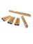 En Güzel 1 Set Pirinç Eyer Somun + Köprü Pimleri Için Halk Gitar Dıy Aksesuar Için (Yurt Dışından) 3