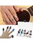 5 Başparmak +10 Parmak Tırnak Gitar Paketleri Plectrum Renkli Set Gitar Bas Bano Için Set (Yurt Dışından) 2