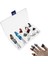 5 Başparmak +10 Parmak Tırnak Gitar Paketleri Plectrum Renkli Set Gitar Bas Bano Için Set (Yurt Dışından) 3