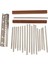 Kalimba Mbıra Dıy 17 Keys W / Thumb Piano Köprüsü Için Luthiers Makerları (Yurt Dışından) 1