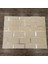 Beyaz Gold Bordürlü Peluş Halı 140 x 200 Cm 3