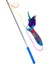 Jr.fish Sesli, Tüylü Peluş Kedi Oltası 50 cm Kedi Oyuncağı(Kedi Nanesi/otu Içermez) 1
