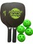 Pickleball Paddle Set 2 Raket Güvenli Edge Guard 4 Pickleballs Outdoor (Yurt Dışından) 1